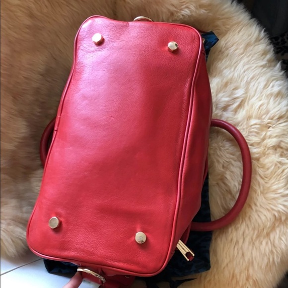 ❌SOLD❌Rebecca Minkoff MINI MAB satchel RED - Picture 3 of 4